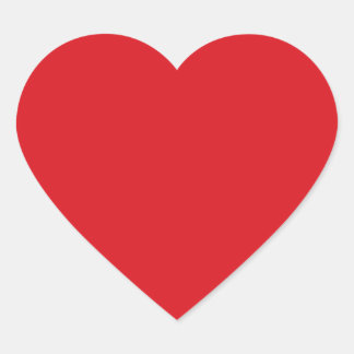 Pegatina En Forma De Corazón Pegatina del corazón de amor