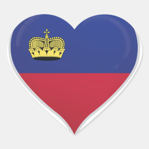 Pegatina En Forma De Corazón Pegatina del corazón del orgullo de la bandera de