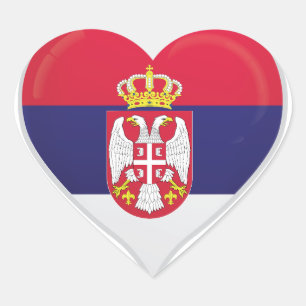 Pegatina En Forma De Corazón Pegatina del corazón del orgullo de la bandera de 
