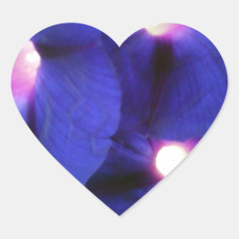 Pegatina En Forma De Corazón Pegatina del corazón floral