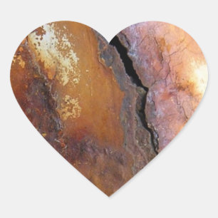 Pegatina En Forma De Corazón Pegatina del corazón roto