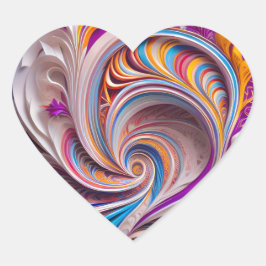 Pegatina En Forma De Corazón Pegatina para fiesta/celebración de niños