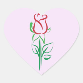 Pegatina En Forma De Corazón Pegatinas