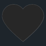 Pegatina En Forma De Corazón Pegatinas de corazón negro - color sólido<br><div class="desc">Pegatina de corazón negro. Color claro y sólido. Agregue texto o imágenes con la herramienta de personalización. Se puede usar como sellos para sobres en invitaciones de boda o como pegatinas de agradecimiento en favores de fiesta.</div>