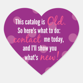 Pegatina En Forma De Corazón pegatinas del catálogo del corazón con puntas de p