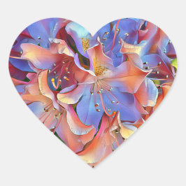 Pegatina En Forma De Corazón Pegatinas del corazón