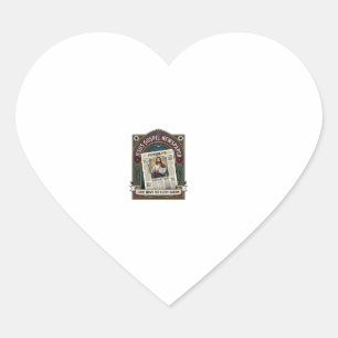 Pegatina En Forma De Corazón Periódico del Evangelio de Jesús Periódico Cristia