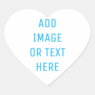 Pegatina En Forma De Corazón Personalizado