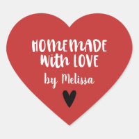 Personalizado Rojo Blanco Casero Con Amor
