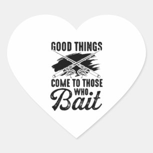 Pegatina En Forma De Corazón Pesca de cebo Pescado de angulamiento