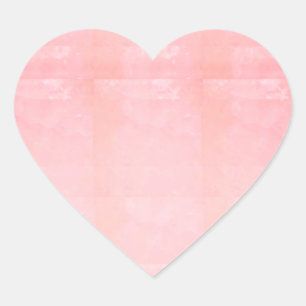 Pegatina En Forma De Corazón PLANTILLA rosada de cristal plateado añadir texto 