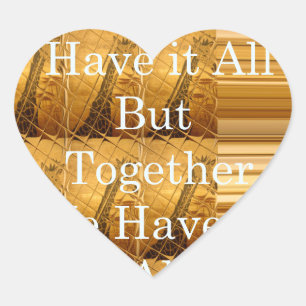 Pegatina En Forma De Corazón Puede que no tengamos todo el Safari de Girafa Hak