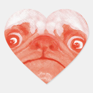 Pegatina En Forma De Corazón PUG_naranja3.png
