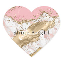 Purpurina Oro de Mármol Blanco Rosa