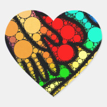 Resumen colorido de arte moderno