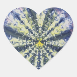 Pegatina En Forma De Corazón Resumen Peacock