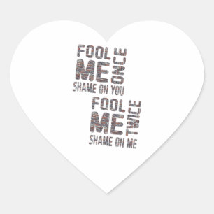 Pegatina En Forma De Corazón Retro de cosecha blanca y negra de la bandera de l