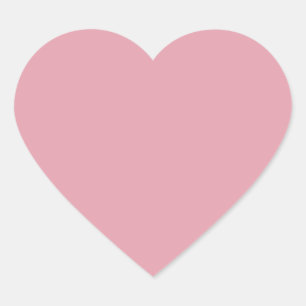 Pegatina En Forma De Corazón Rosa