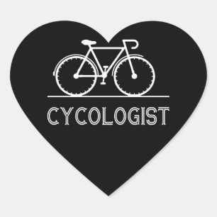 Pegatina En Forma De Corazón Siempre Paseo En Ciclismo Por La Mañana Para Ser