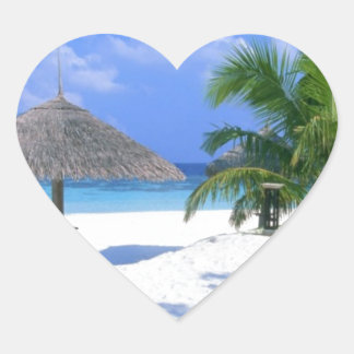 Pegatina En Forma De Corazón Silla de playa - Bliss de verano
