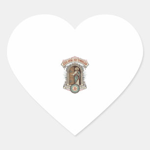Pegatina En Forma De Corazón Simbolismo de la llave de la puerta de Jesús Simbo