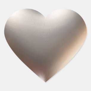 Pegatina En Forma De Corazón Símbolo de corazón estilo 3D Gold