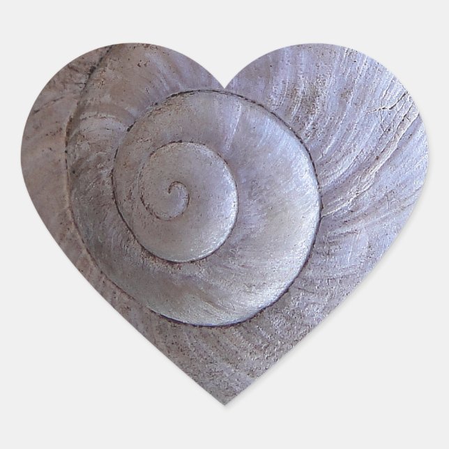 Pegatina En Forma De Corazón Snowshell de Guay (Anverso)