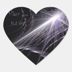 Pegatina En Forma De Corazón Spider Web