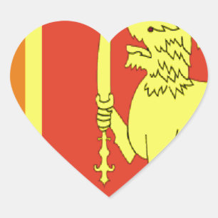 Pegatina En Forma De Corazón sri lanka