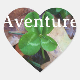 Pegatina En Forma De Corazón Sticker porte-bonheur