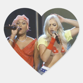 Pegatina En Forma De Corazón Stickers cœurs