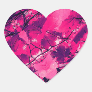Pegatina En Forma De Corazón Sueño romántico