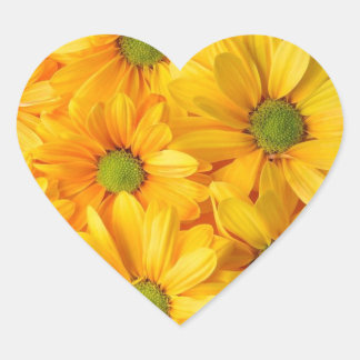 Pegatina En Forma De Corazón Sunflower Dreams Stickers that Smile Back