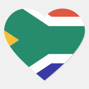 Pegatina En Forma De Corazón Suráfrica