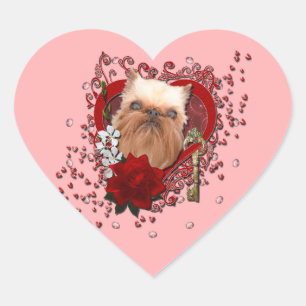 Pegatina En Forma De Corazón Tarjetas del día de San Valentín - llave a mi