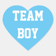 TEAM BOY Baby revelar Pegatina, Baby Shower