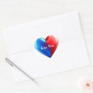 Pegatina En Forma De Corazón Técnico de Eco - Sonógrafo cardíaco