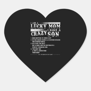 Pegatina En Forma De Corazón Tengo La Suerte De Que Tengo Una Idea De Regalo De