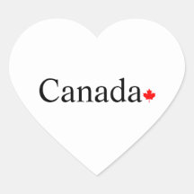 Tipografía de Canadá con hojas de arce rojas