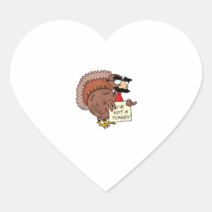 Pegatina En Forma De Corazón Todo sobre esa baste graciosa para el Día de Acció
