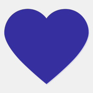 Pegatina En Forma De Corazón Ultramarino
