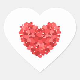 Pegatina En Forma De Corazón Valentine's Day