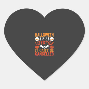 Pegatina En Forma De Corazón Vector de tipografía de calabaza de murciélago de