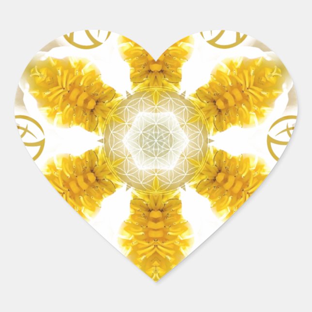 Pegatina En Forma De Corazón Verdad (Anverso)