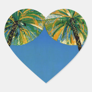 Pegatina En Forma De Corazón Viaje francés en la Costa Azul