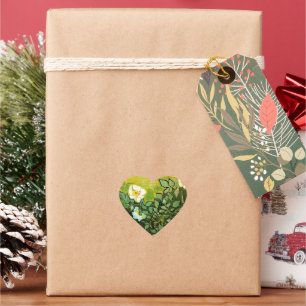 Pegatina En Forma De Corazón Vincent van Gogh - Rosas salvajes,