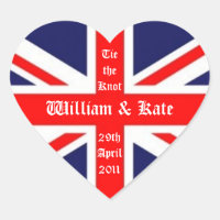 William & Kate Boda-Unión Jack