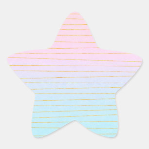 PEGATINA EN FORMA DE ESTRELLA