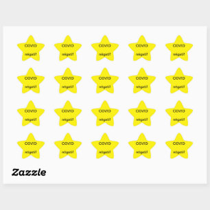 PEGATINA EN FORMA DE ESTRELLA 