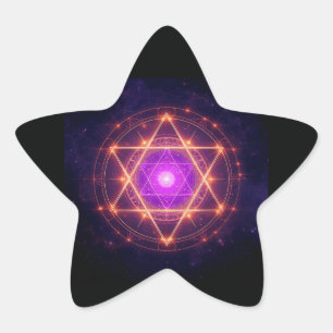 PEGATINA EN FORMA DE ESTRELLA